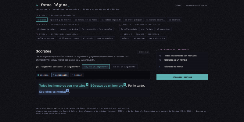 Forma Lógica